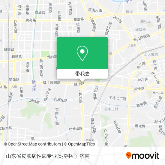 山东省皮肤病性病专业质控中心地图