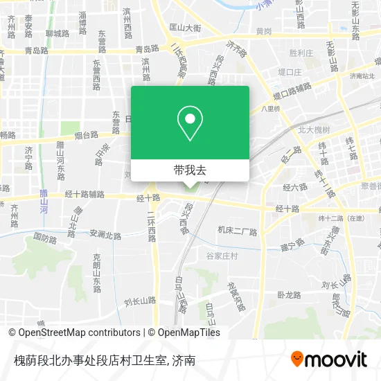 槐荫段北办事处段店村卫生室地图