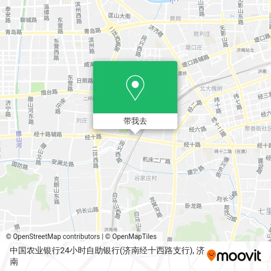 中国农业银行24小时自助银行(济南经十西路支行)地图