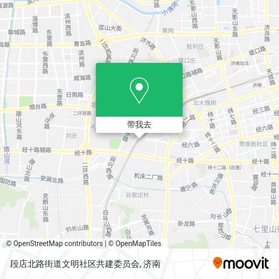 段店北路街道文明社区共建委员会地图