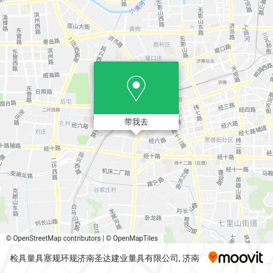 检具量具塞规环规济南圣达建业量具有限公司地图