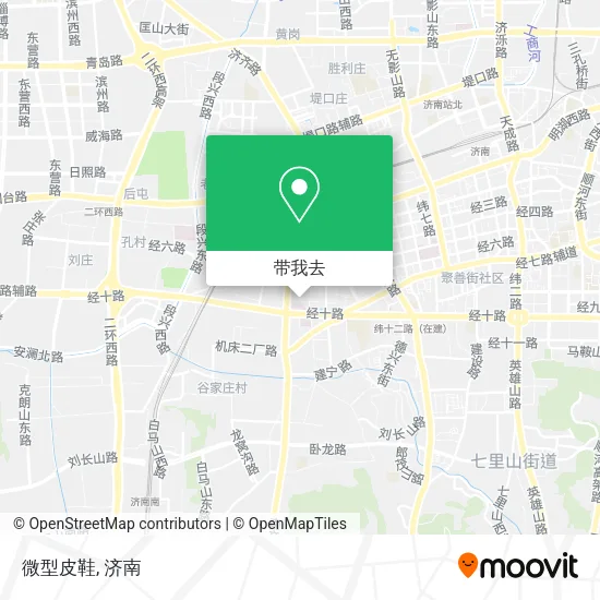 微型皮鞋地图