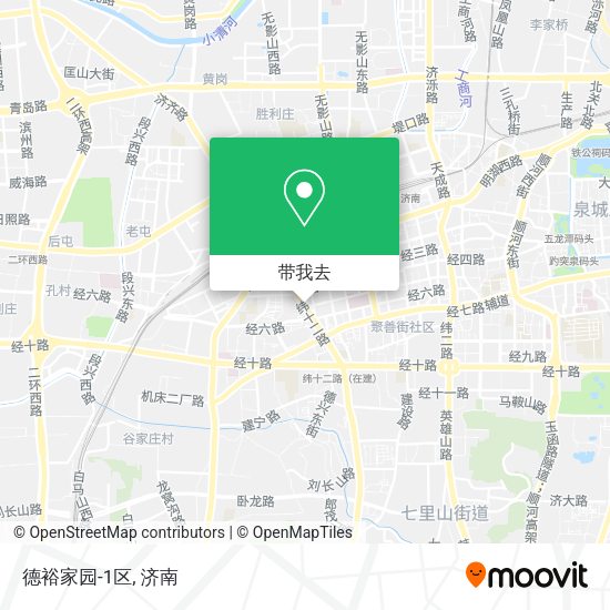 德裕家园-1区地图