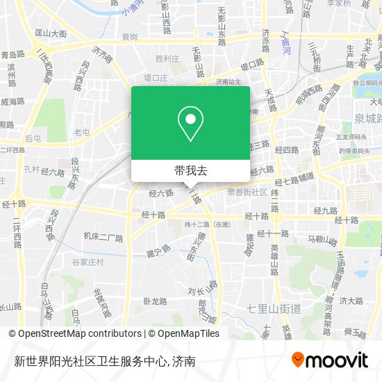 新世界阳光社区卫生服务中心地图