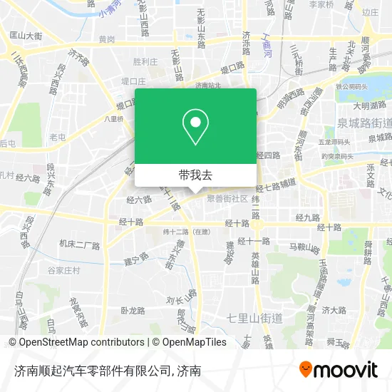 济南顺起汽车零部件有限公司地图