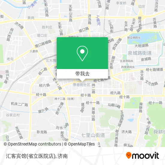 汇客宾馆(省立医院店)地图