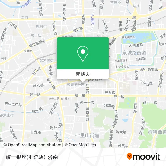 统一银座(汇统店)地图