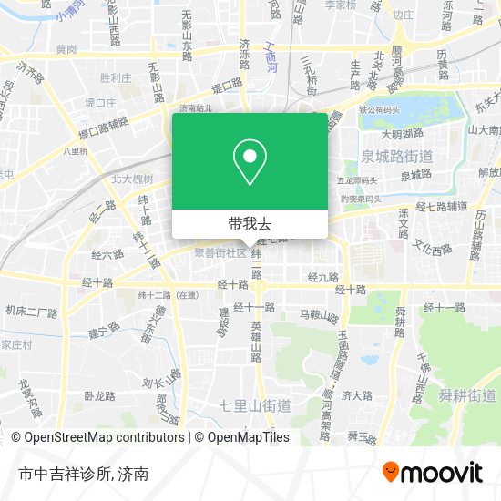 市中吉祥诊所地图