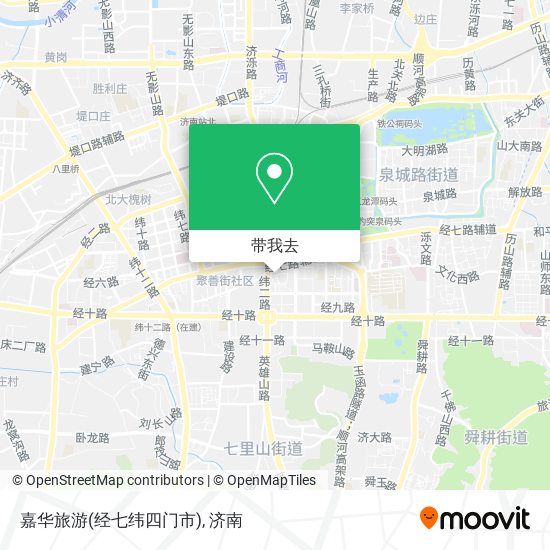 嘉华旅游(经七纬四门市)地图