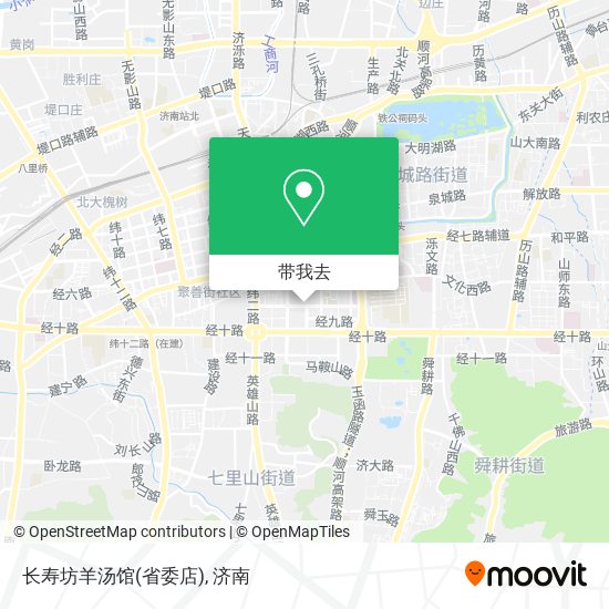 长寿坊羊汤馆(省委店)地图