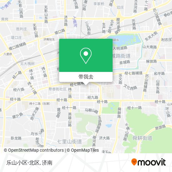 乐山小区-北区地图