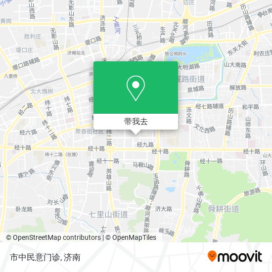 市中民意门诊地图