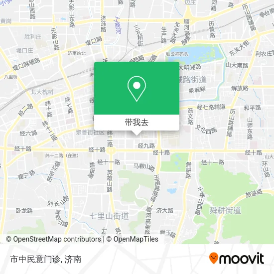 市中民意门诊地图