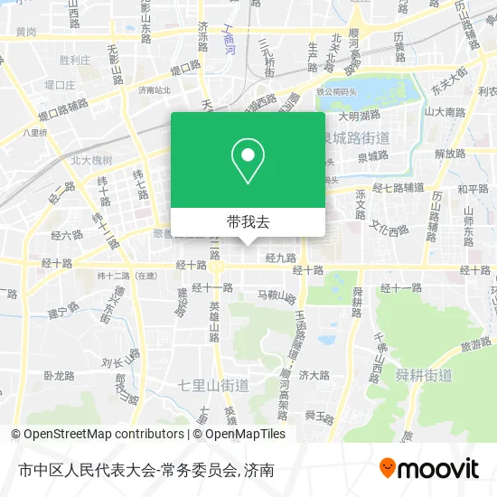 市中区人民代表大会-常务委员会地图