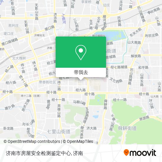 济南市房屋安全检测鉴定中心地图