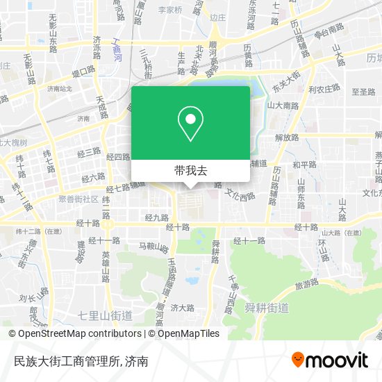 民族大街工商管理所地图