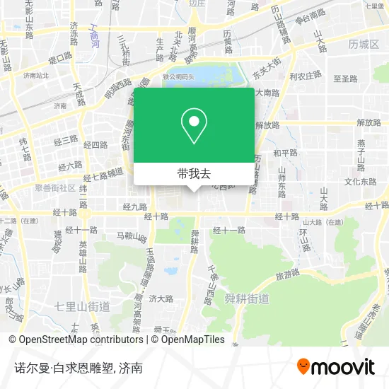 诺尔曼·白求恩雕塑地图