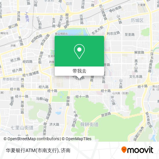 华夏银行ATM(市南支行)地图
