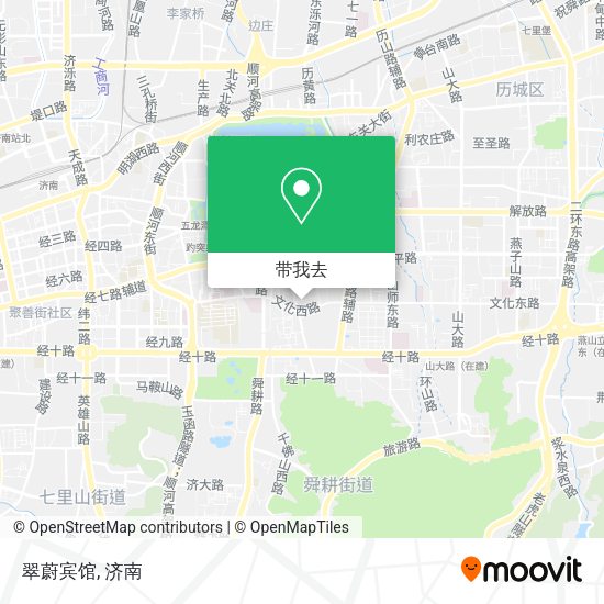 翠蔚宾馆地图