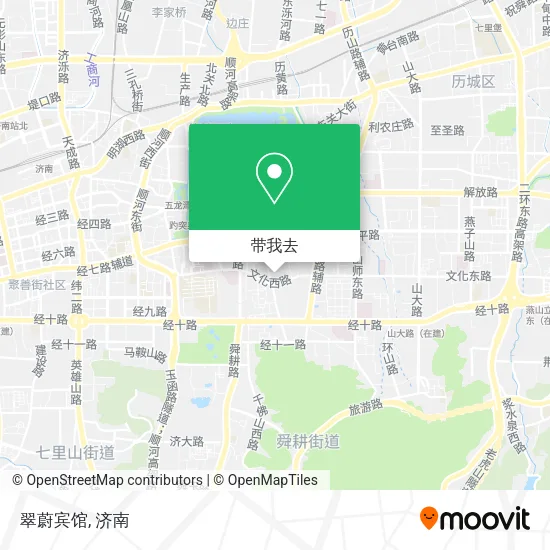 翠蔚宾馆地图