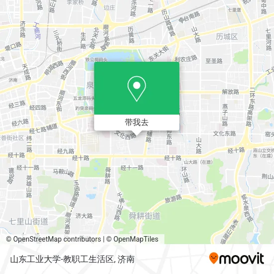 山东工业大学-教职工生活区地图