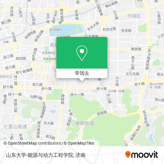 山东大学-能源与动力工程学院地图