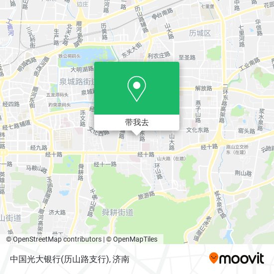 中国光大银行(历山路支行)地图