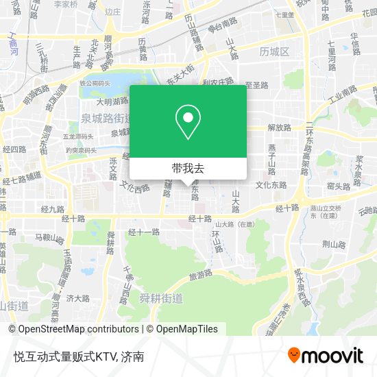 悦互动式量贩式KTV地图