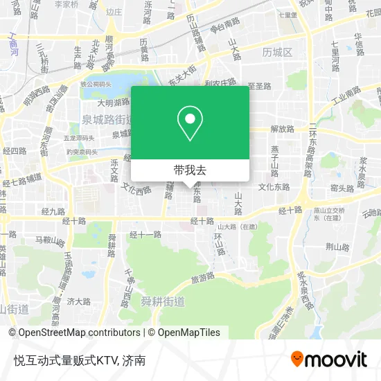 悦互动式量贩式KTV地图