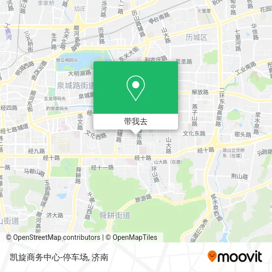 凯旋商务中心-停车场地图