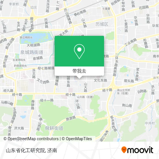 山东省化工研究院地图