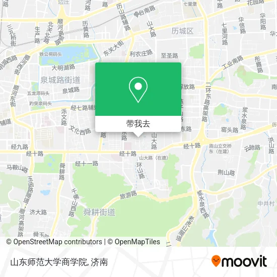 山东师范大学商学院地图