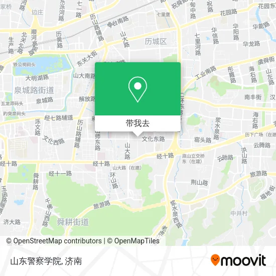 山东警察学院地图