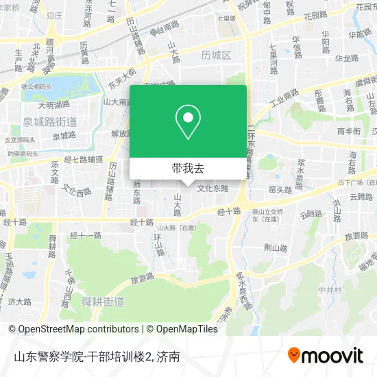 山东警察学院-干部培训楼2地图