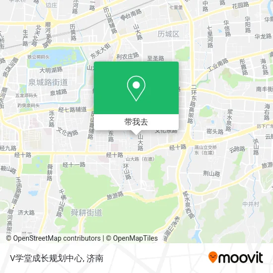 V学堂成长规划中心地图