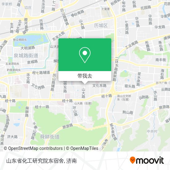 山东省化工研究院东宿舍地图