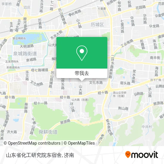 山东省化工研究院东宿舍地图