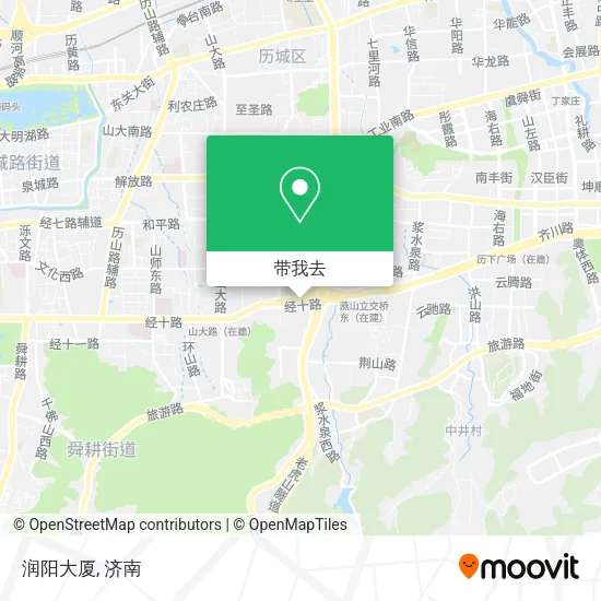润阳大厦地图