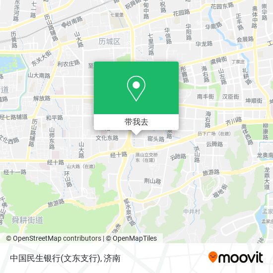 中国民生银行(文东支行)地图
