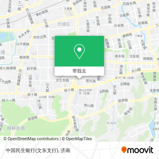 中国民生银行(文东支行)地图