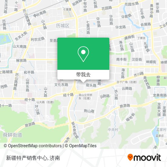 新疆特产销售中心地图