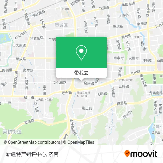 新疆特产销售中心地图