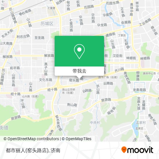 都市丽人(窑头路店)地图