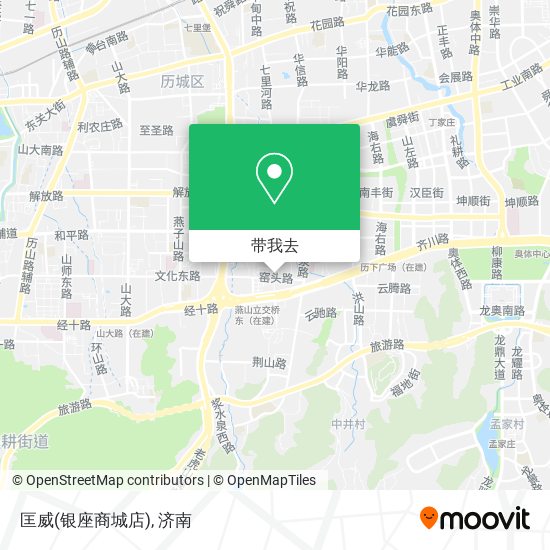 匡威(银座商城店)地图
