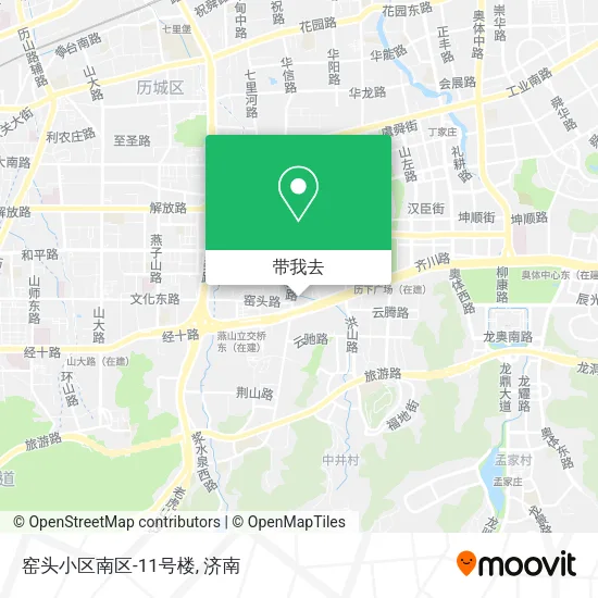 窑头小区南区-11号楼地图