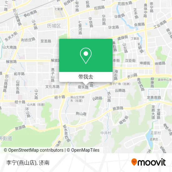 李宁(燕山店)地图