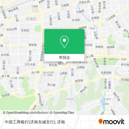 中国工商银行(济南东城支行)地图