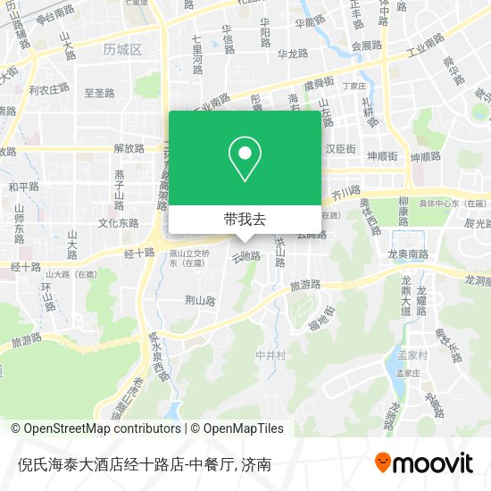 倪氏海泰大酒店经十路店-中餐厅地图
