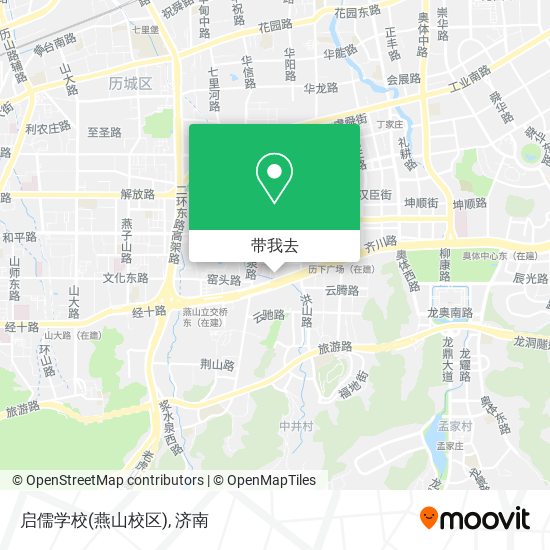 启儒学校(燕山校区)地图