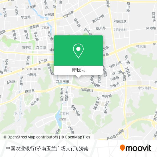 中国农业银行(济南玉兰广场支行)地图
